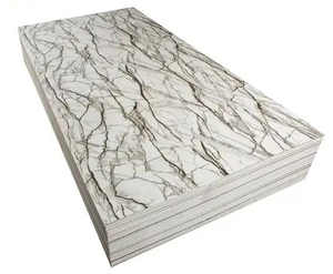 4*8FT PVC Marble Sheet UV Sheet for Wall High Gloss PVC Marble Sheet