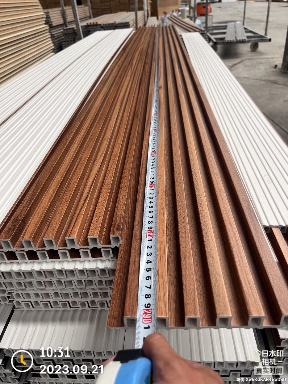 Factory Price Eco-Friendly WPC Fluted Wall Panel