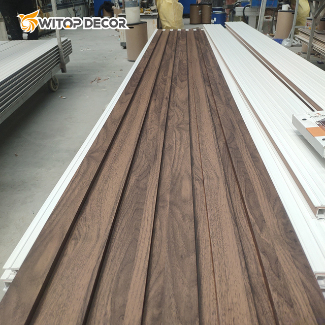 WPC Fluted Panel with 3D Effect and Rich Texture
