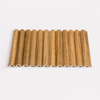 Exotic Wood Slat Panel for Tropical-Themed Interior Design