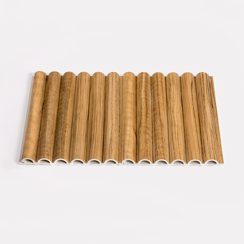 Exotic Wood Slat Panel for Tropical-Themed Interior Design