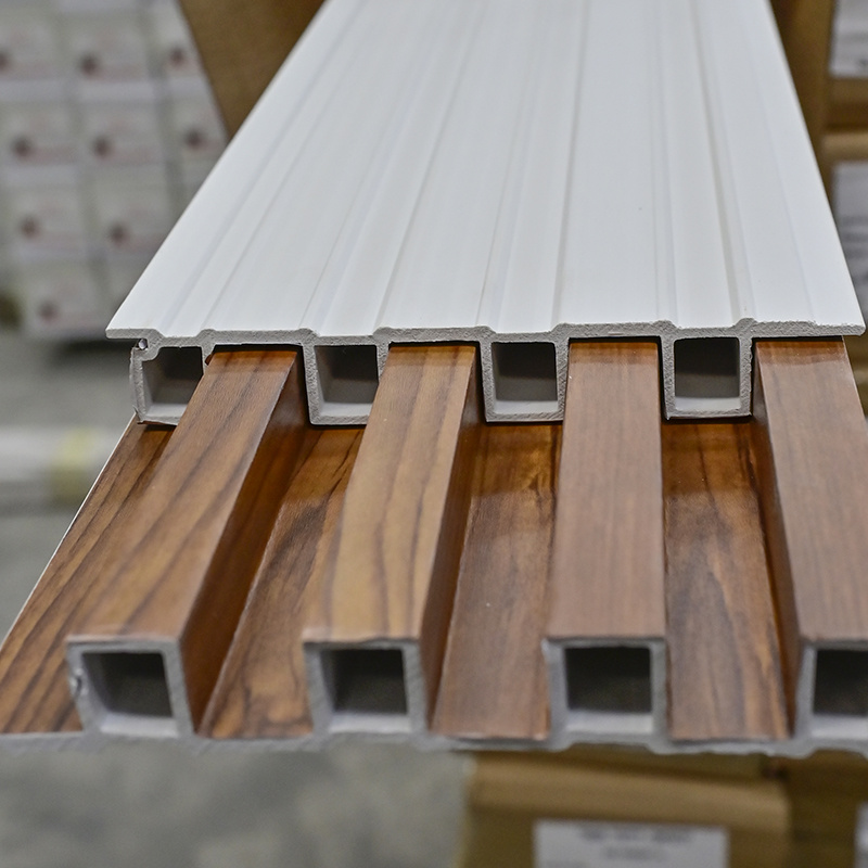 Fluted PVC Panel Cladding - Waterproof and Cost-Effective Design