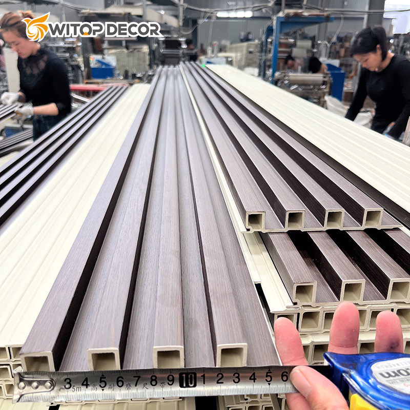 WPC Slat Panel with Adjustable and Customizable Size