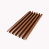 Combination of WPC Wall Panel and Wood Slats for a Unique Look