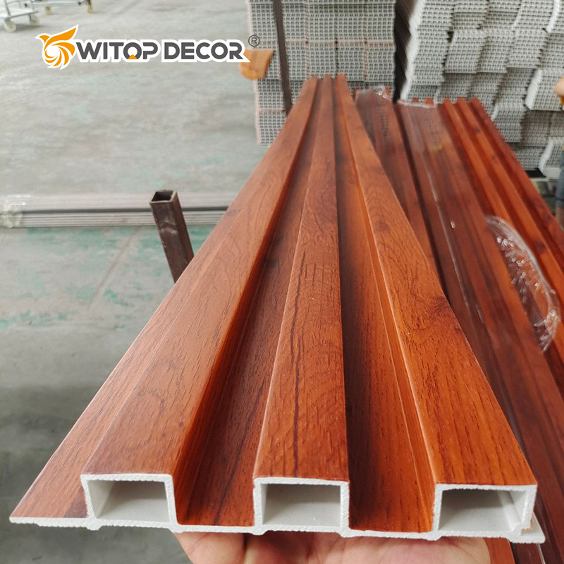 Factory Price High Quality Water-Proof Indoor White WPC Decorative Wall Panel Composite WPC Decorative Wall Panel