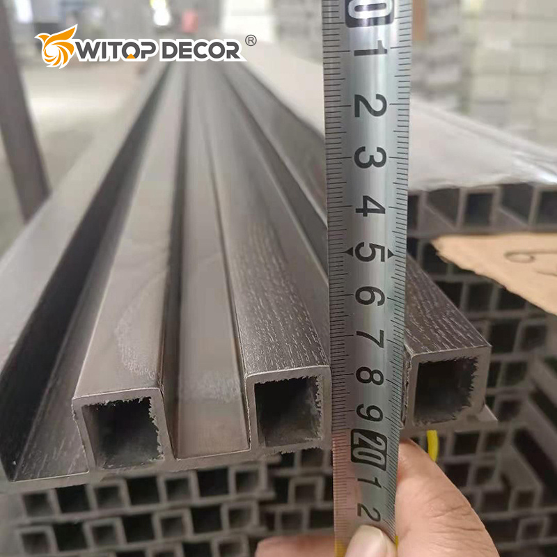 Indoor Decoration Wooden Plastic Composite WPC PVC Wall