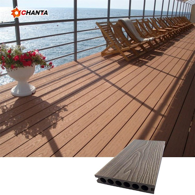 Easy Installation Modern Design Hide Frame Flooring Garden WPC Decking