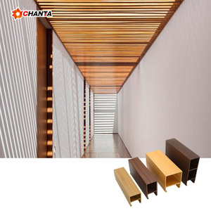 Good Quality Wood Plastic Composite Ceiling Board WPC Ceiling Tiles for Indoor