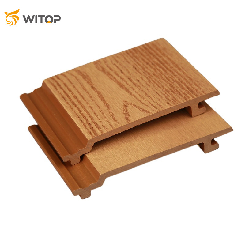 China Wholesale Wood Facade Co-Extrusion Exterior WPC Wall Panels Decorative Wood Plastic Composite WPC Wall Board