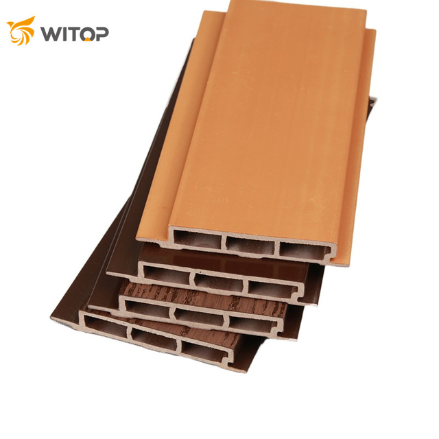China Supplier Anti UV WPC Outdoor Wall Panel Anti Fire Wood Plastic WPC Wall Cladding
