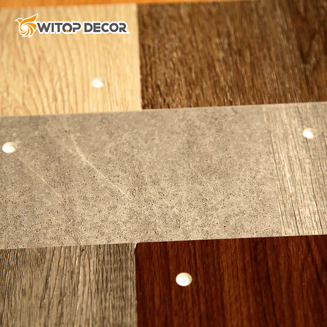 Wooden Color Design Plastic Lvt Vinyl Plank Flooring