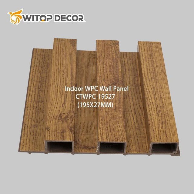 Interior Decoration Easy Installation 170mm Bedroom Strip WPC Wall Panel