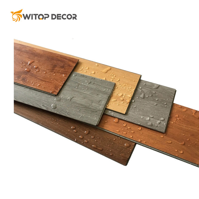 6.5mm Total Thinckness Wood Emboss Spc Vinyl Flooring From China