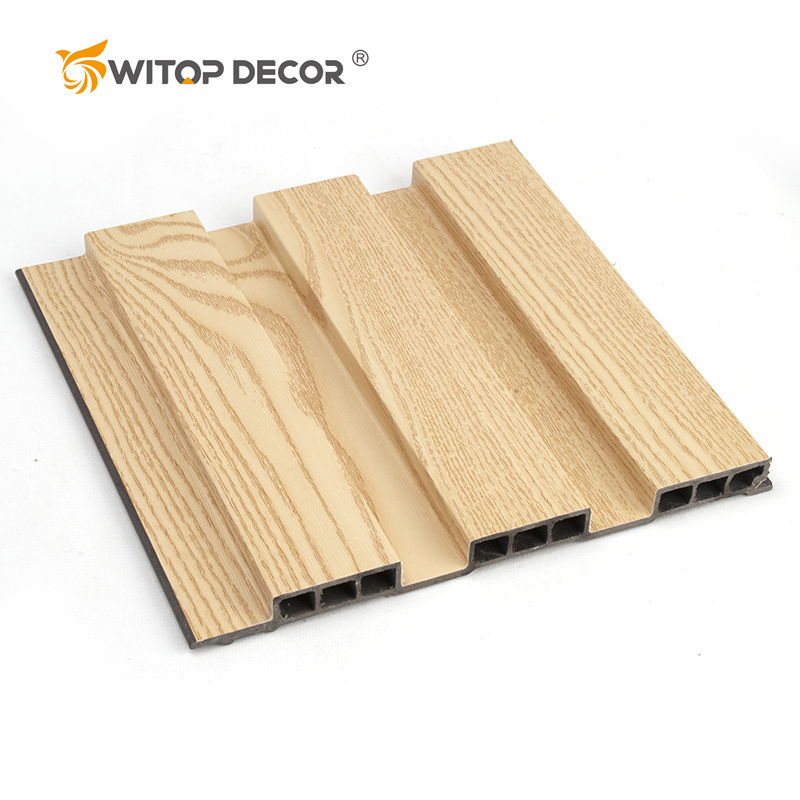 TV Background Wall Decoration Waterproof WPC Wood Wall Panels