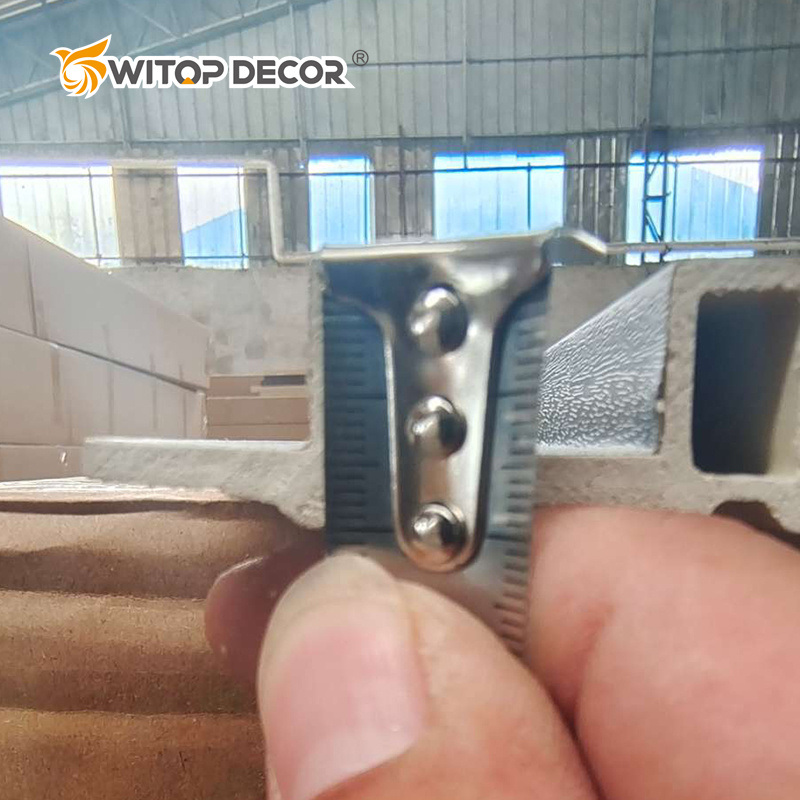 WPC Wall Panel Waterproof and Fireproof Board Interior Decorative Panel Solid Wood WPC Wall Panel