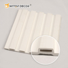 WPC Wood PVC Plastic Composite Creative Home Decorative Wall Panel