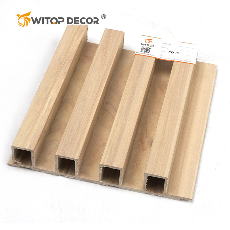 WPC Wood PVC Plastic Composite Creative Home Decorative Wall Panel