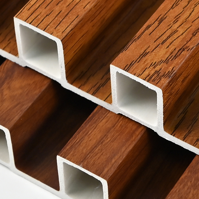 Golden Peach Easy to Install High Quality WPC Wall Cladding