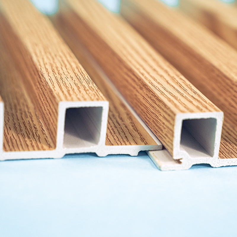 Red Silk Oak High-Grade WPC Fence Panels