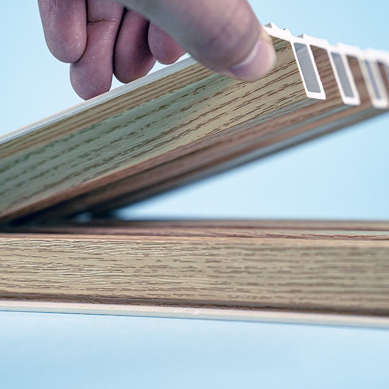 Red Silk Oak High-Grade WPC Fence Panels