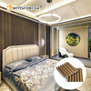 Interior Decoration WPC Indoor Wall Panel Eco Wood Plastic Wall Panels