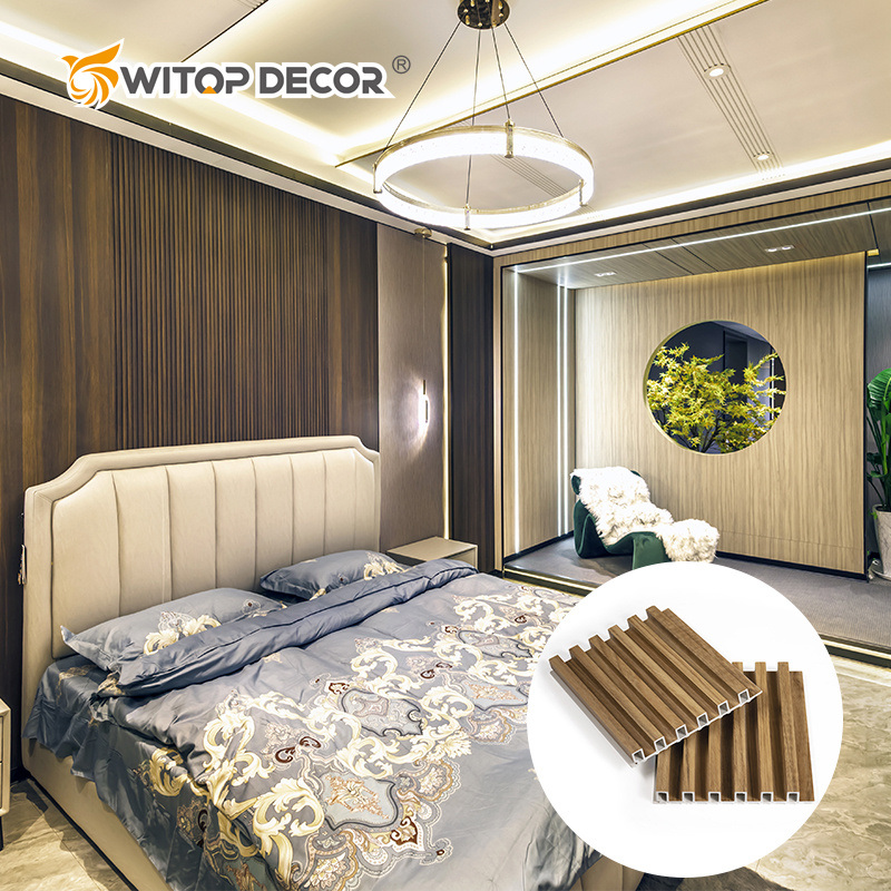 Interior Decoration WPC Indoor Wall Panel Eco Wood Plastic Wall Panels