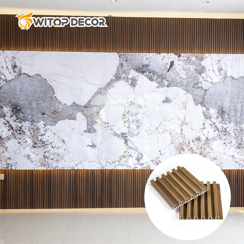 Interior Decoration WPC Indoor Wall Panel Eco Wood Plastic Wall Panels