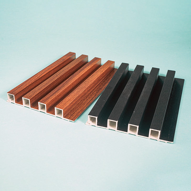 Red Reliable PVC Cladding Outdoor WPC Wall Panel