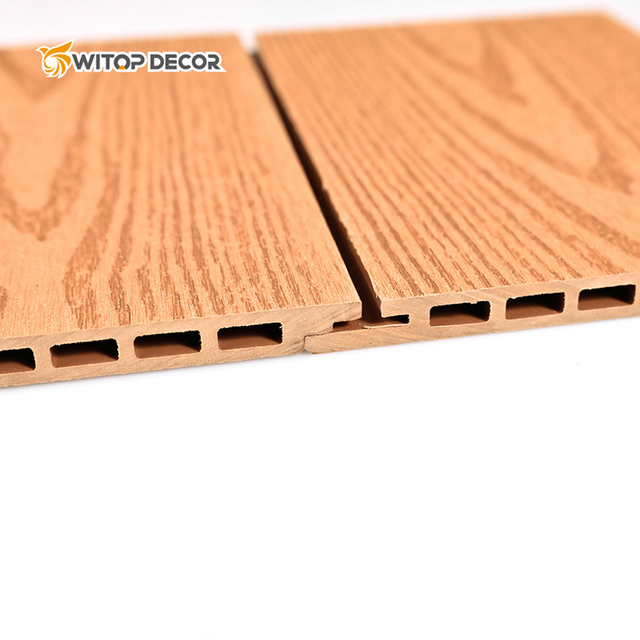 Exterior 100% Recyclable Wall Cladding Facades WPC Composite Board