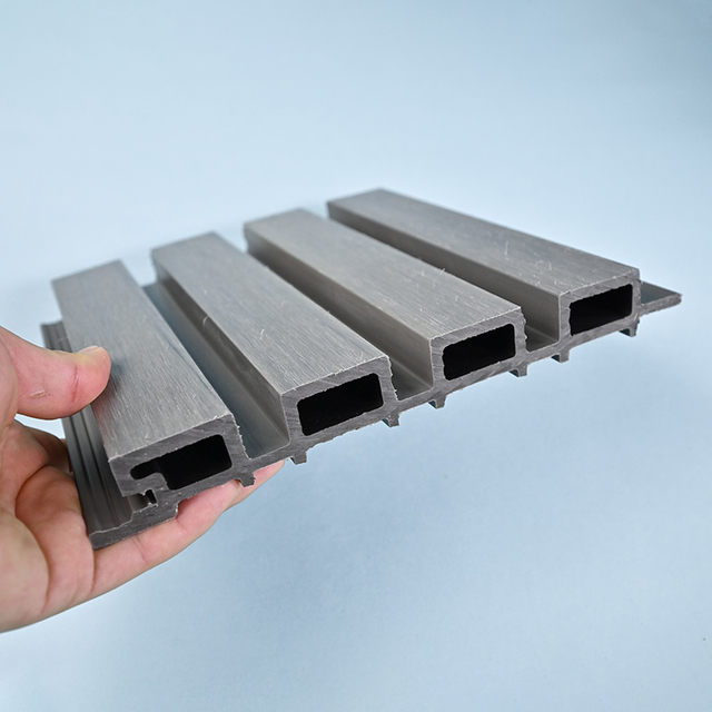 3D Wood Grain Exterior Plastic Panel Wood Wall Cladding