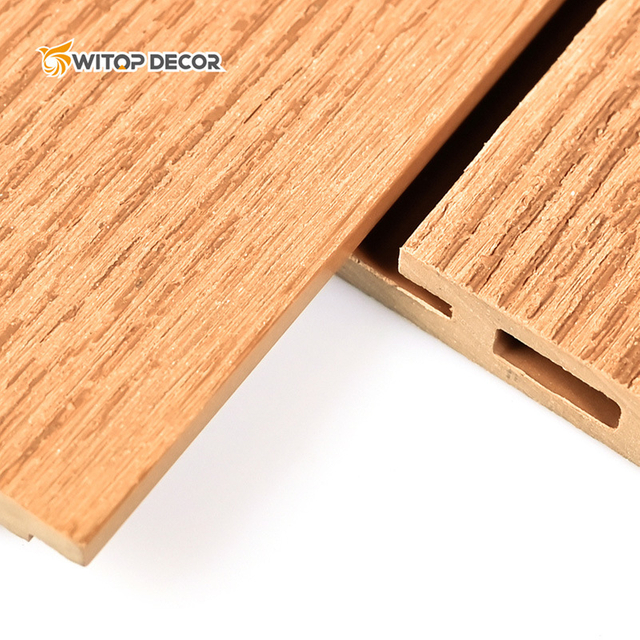 Exterior 3D Wood Grain Co-Extruded Composite Wall Cladding