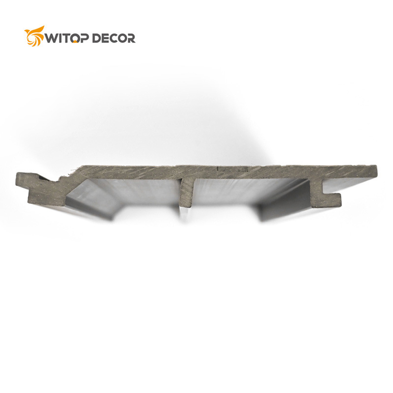 Exterior Anti-UV Anti-Mildew Fluted Design WPC Wall Cladding