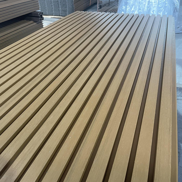 2023 New Materials WPC Cladding Exterior Outdoor WPC Wall Panel