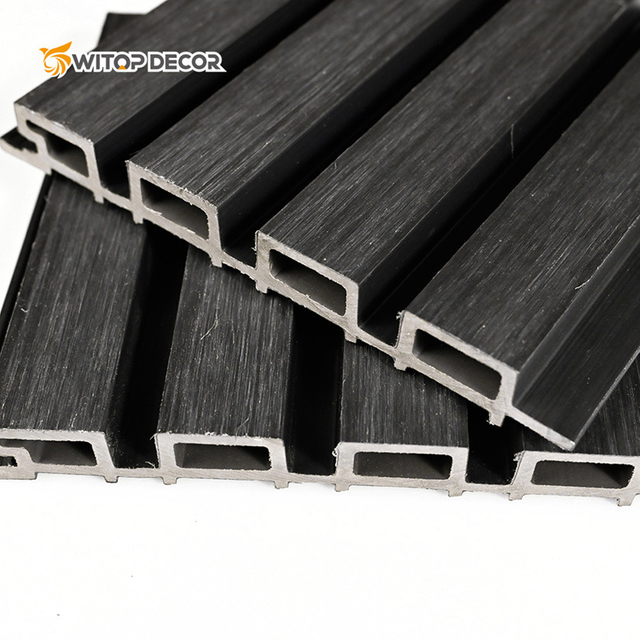 Durable Anti UV WPC Outdoor Easily Installed 3D Outdoor Cladding