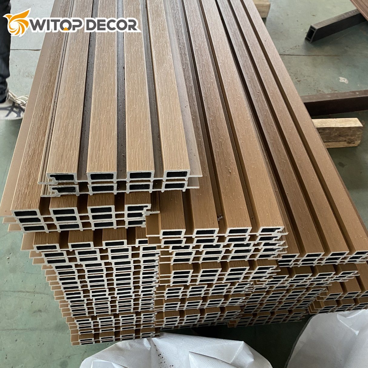 Colorful WPC Decorative Wall Panel Wood Wall Cladding