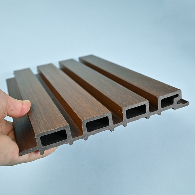 Anti-Corrosion WPC Wall Panel WPC Composite Exterior Wall Cladding