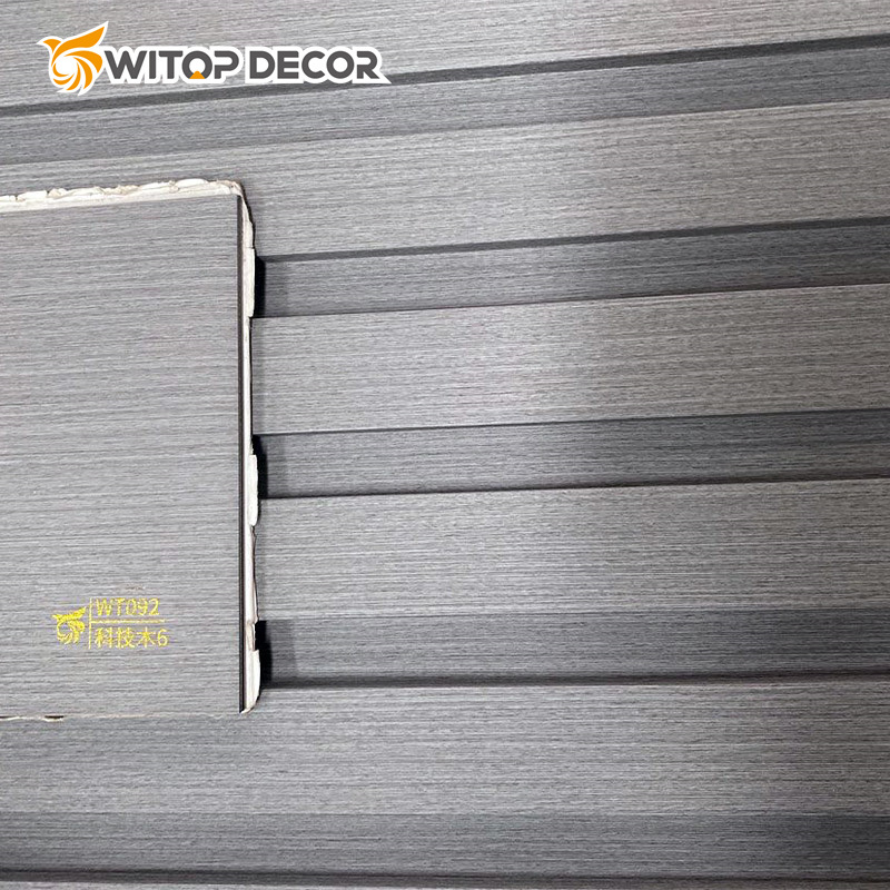 Indoor Decor WPC Wood Wall Panel Clad