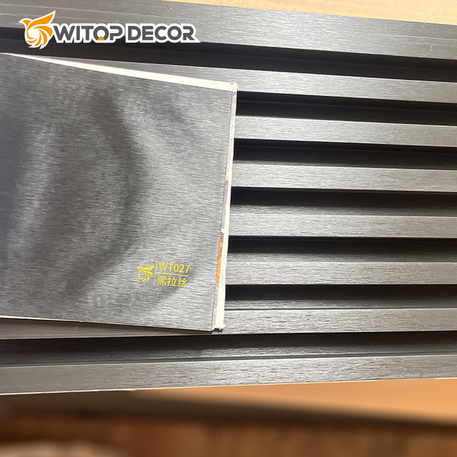 Composite Wood Decprative Hotel Indoor WPC Wall Panel Board