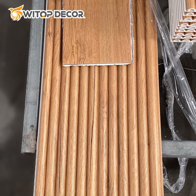 Natural Materials High Strength Eco-Friendly WPC Wall Panel