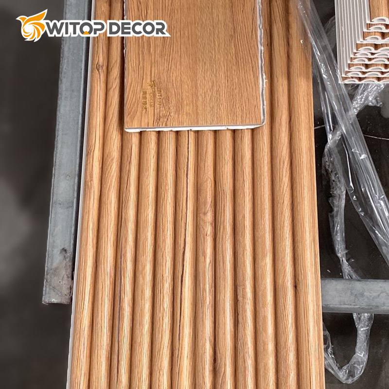 Natural Materials High Strength Eco-Friendly WPC Wall Panel