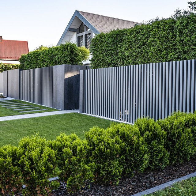 Outdoor Garden WPC Decking Fence