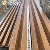 Interior Decorative Easy Install Office Waving WPC Wall Panel