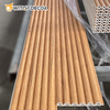 Decorative WPC Wood Plastic Composite WPC 3D Wall Panels