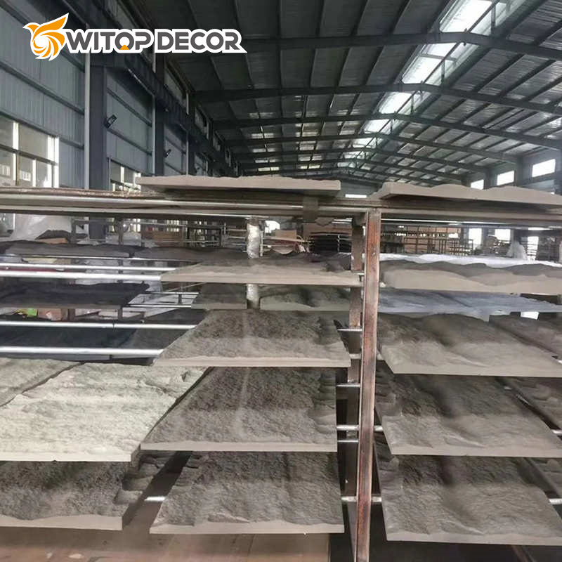 Luxury PU Stone Panels Artificial Stone
