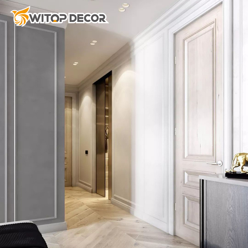 2023 Hot Sale Feature Price Bamboo Charcoal Fibre Board WPC Wall Panel