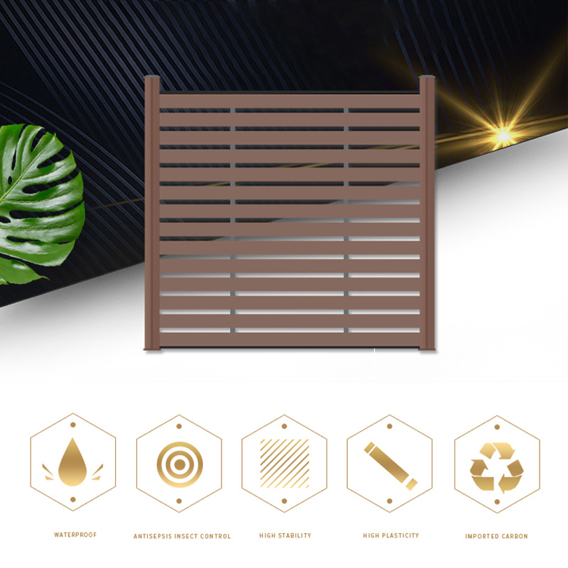 Durable & Maintenance Free WPC Privacy Garden Fence