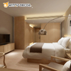 Factory Leather Colours Easy Installation Bamboo Fiber Board Wood Veneer Charcoal Panel