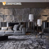 PU Decorative Wall Panel Feather Effect Interior Modern Design