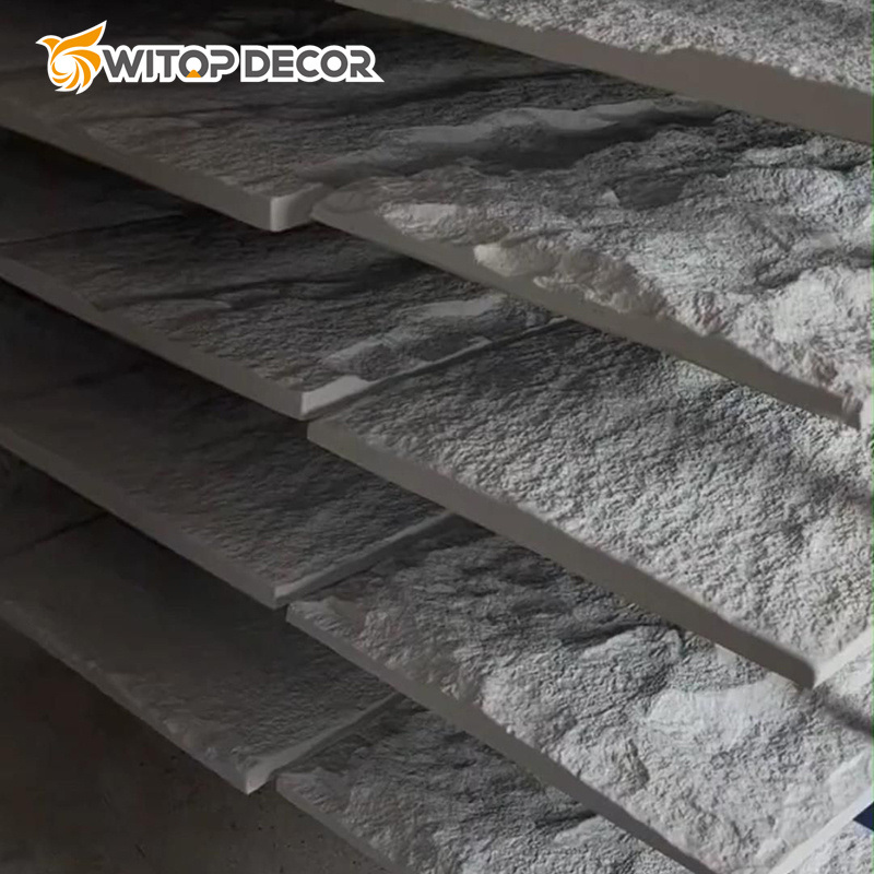 Stone Panel Faux PU Rock Stone Wall Panel PU Stone Wall Panels