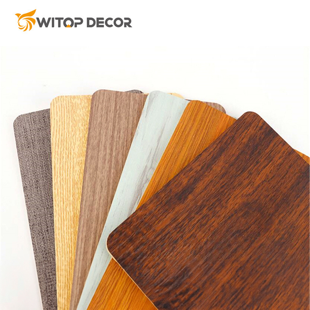 Witop WPC Hot Sell 1220 X 2440 mm Solid Waterproof Composite Bamboo Fiber Charcoal Board